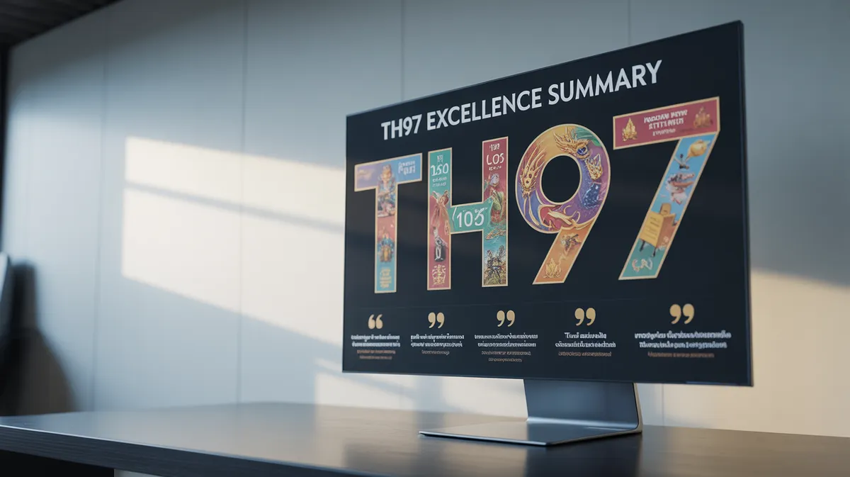 th97 สรุปจุดเด่นและความเป็นเลิศ